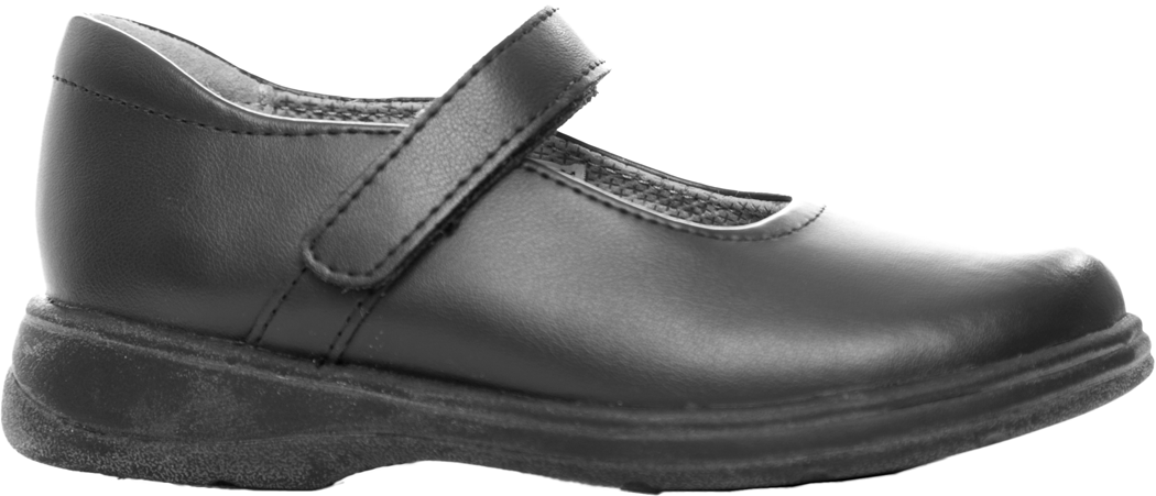 Wide Width Velcro Dress Shoes 007 - Black / Youth - Y1 Youth Wide Width Velcro Dress Shoes 007 - Black / Youth - Y1 Youth