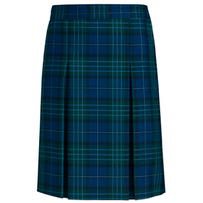 St Anthony Stitched Down Kick Pleat Skirt main image 1