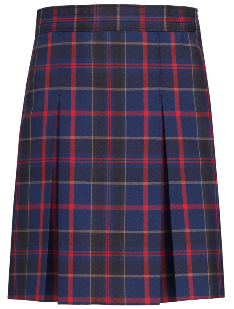 Stitched-Down Kick Pleat Skirt