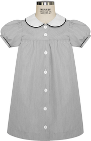 Short Sleeve Peter Pan Collar Dress