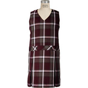 V-Neck Drop Waist Jumper
