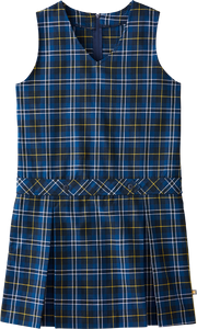 V-Neck Drop Waist Jumper