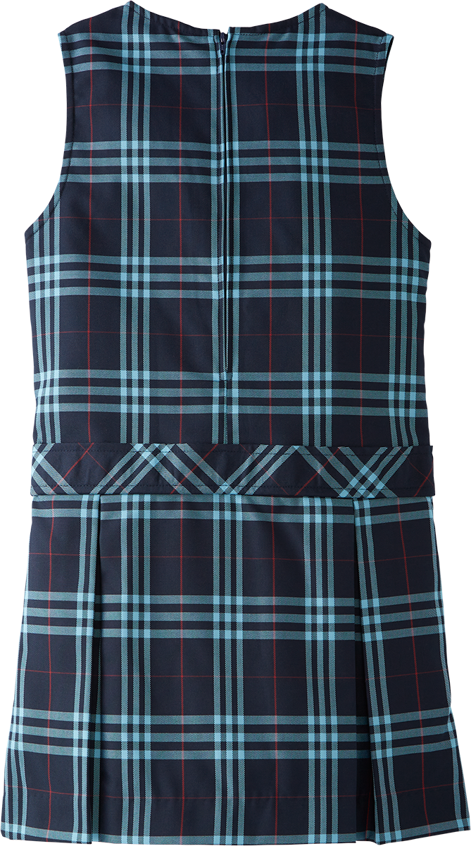 V-Neck Drop Waist Jumper