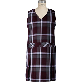 V-Neck Drop Waist Jumper