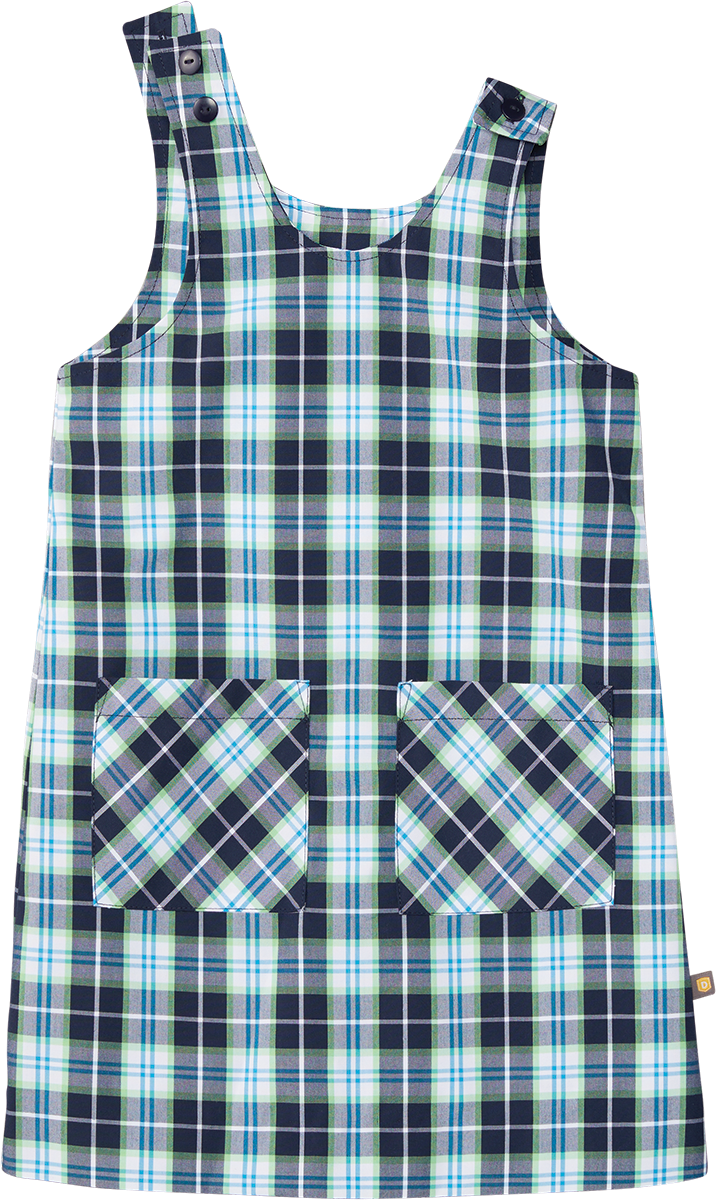 a line full skirt dress A-Line Jumper 453 - Marilyn Plaid / Youth