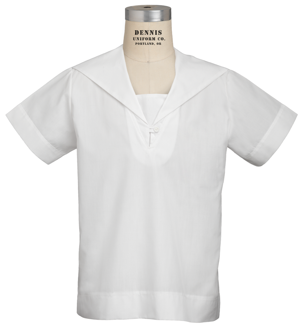 Short Sleeve Middy Blouse – DENNIS Uniform Liquidation Sale