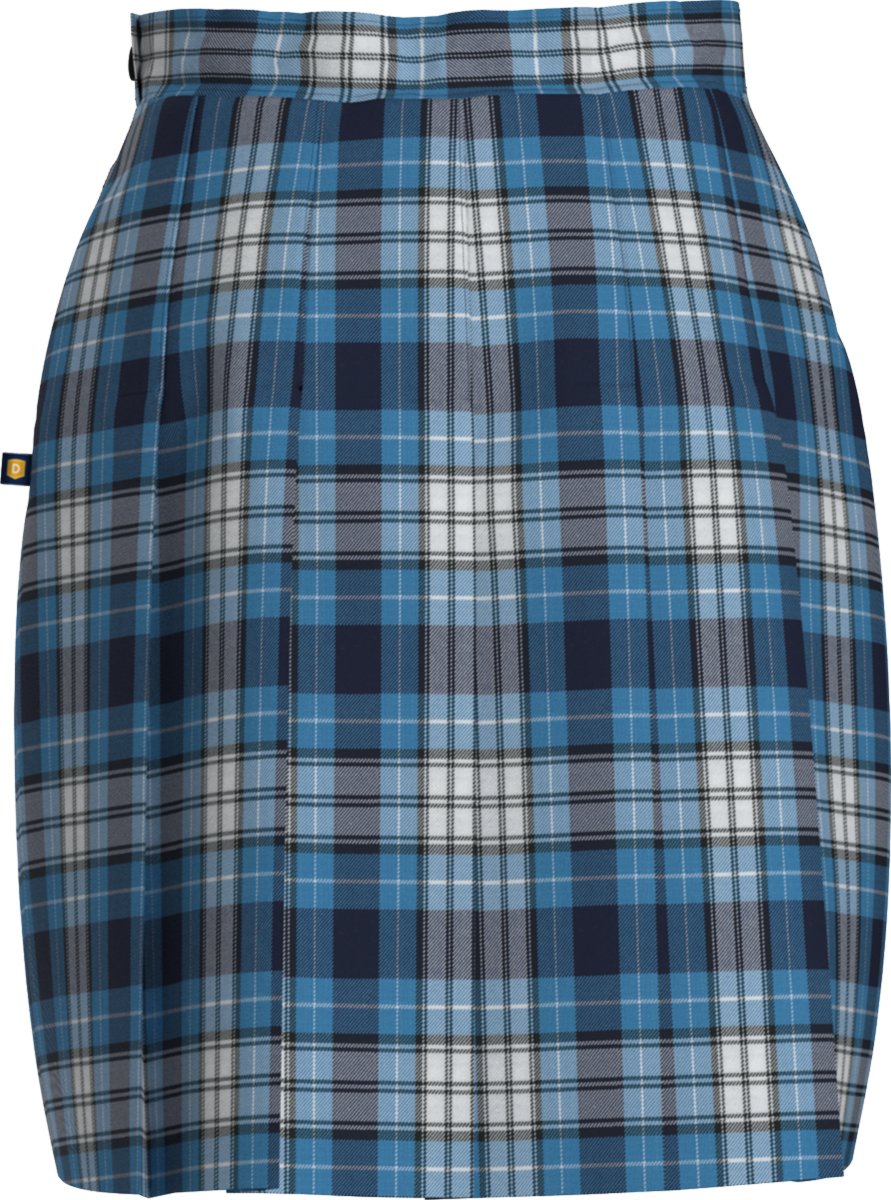 Double Tab Pleated Skort
