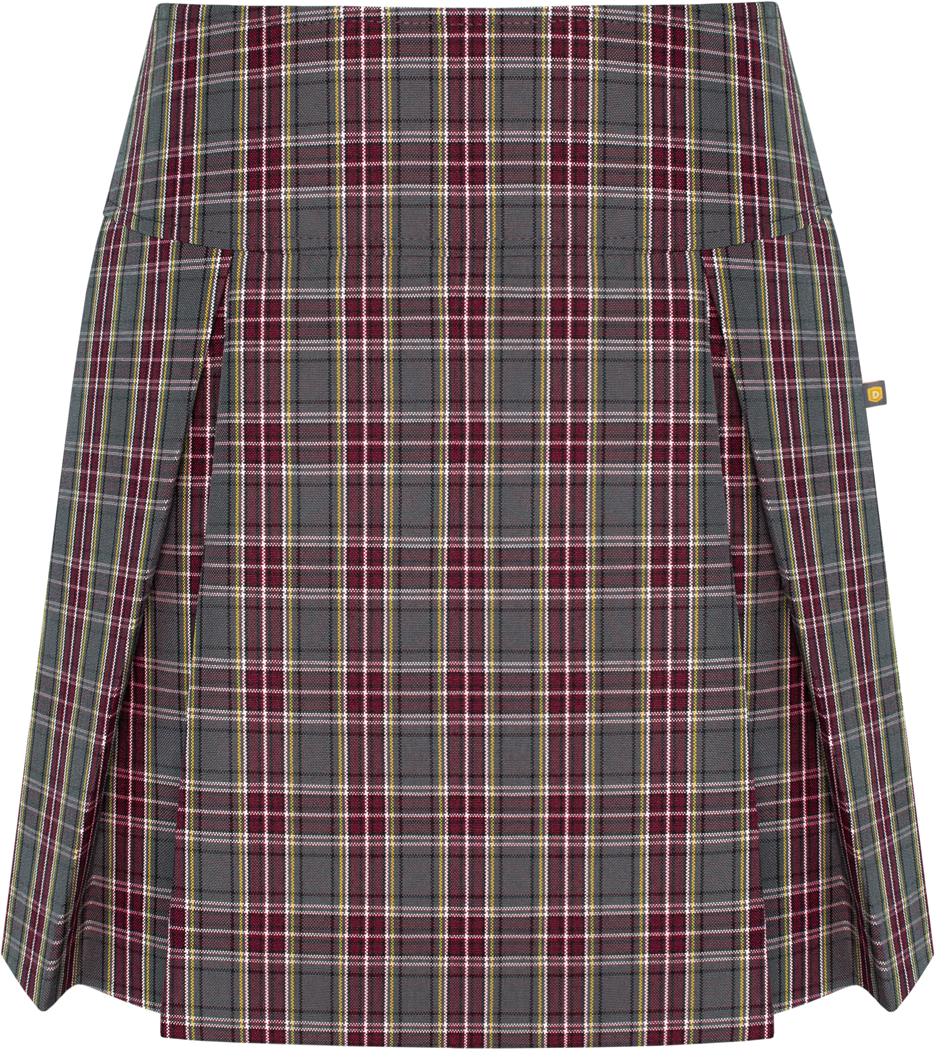 Drop Yoke Pleated Skort