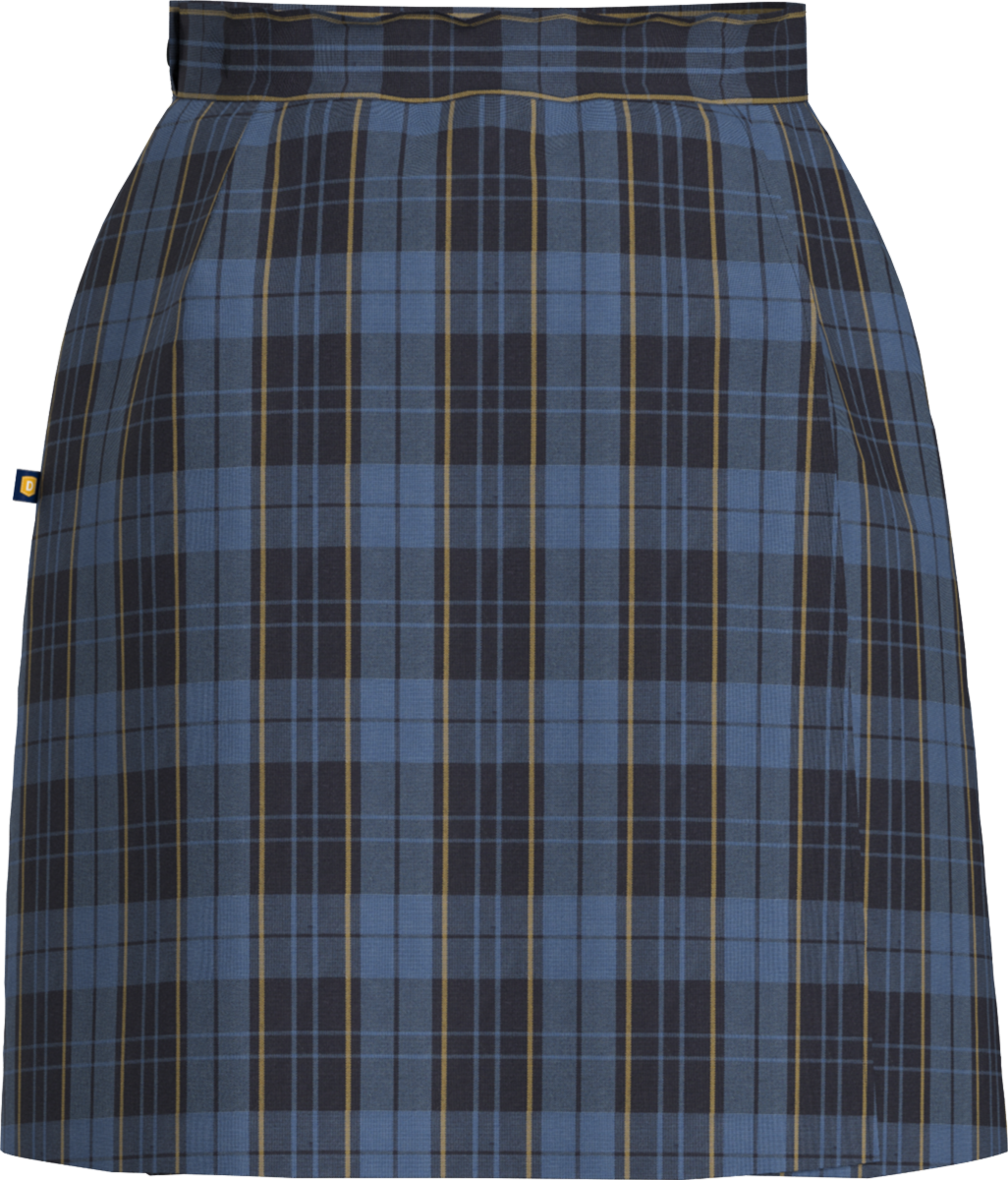 Double Tab Pleated Skort