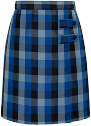 Double Tab Pleated Skort