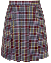 Double Tab Front Pleat Skirt