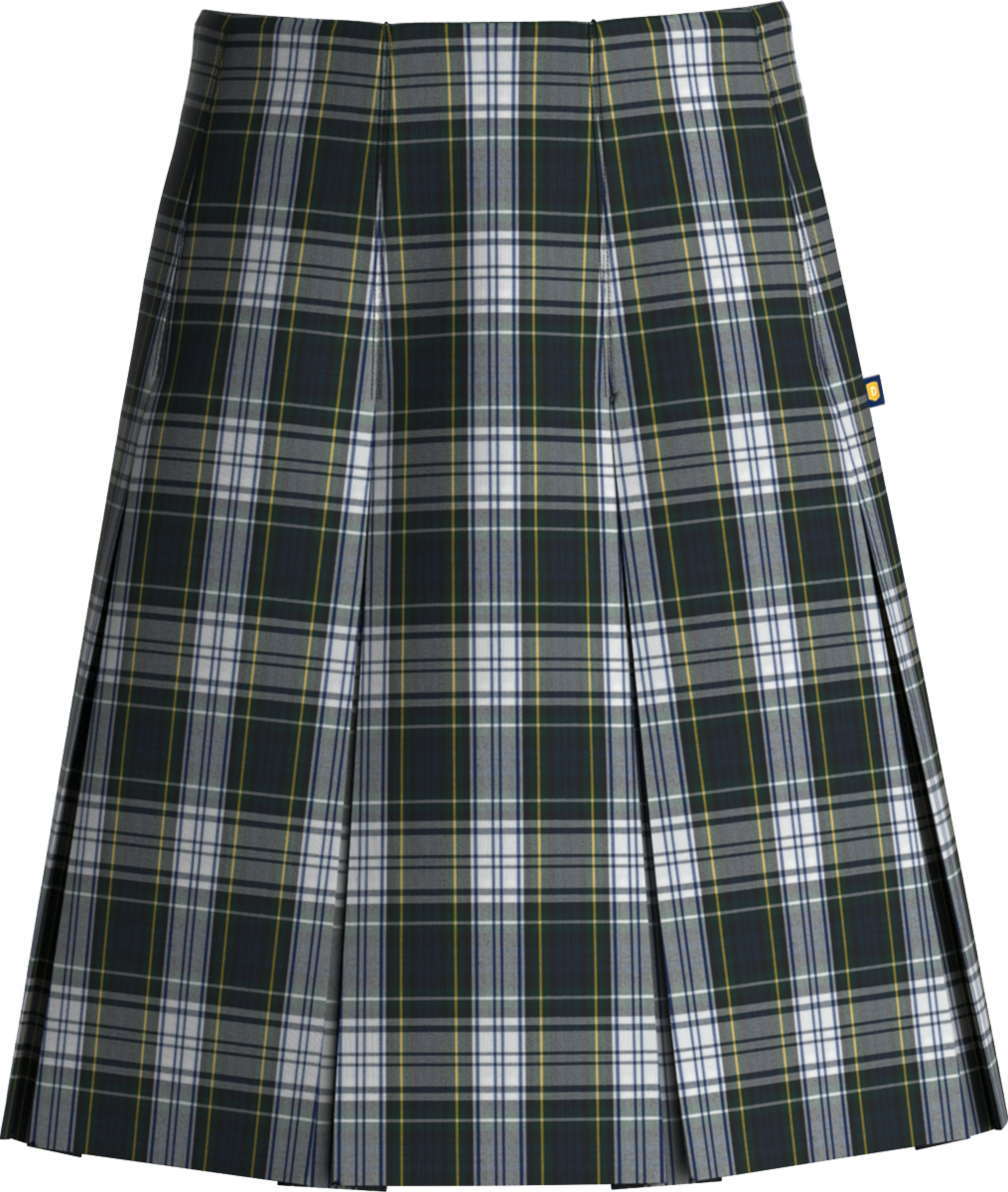 High Waist Box Pleat Skirt – DENNIS Uniform Liquidation Sale