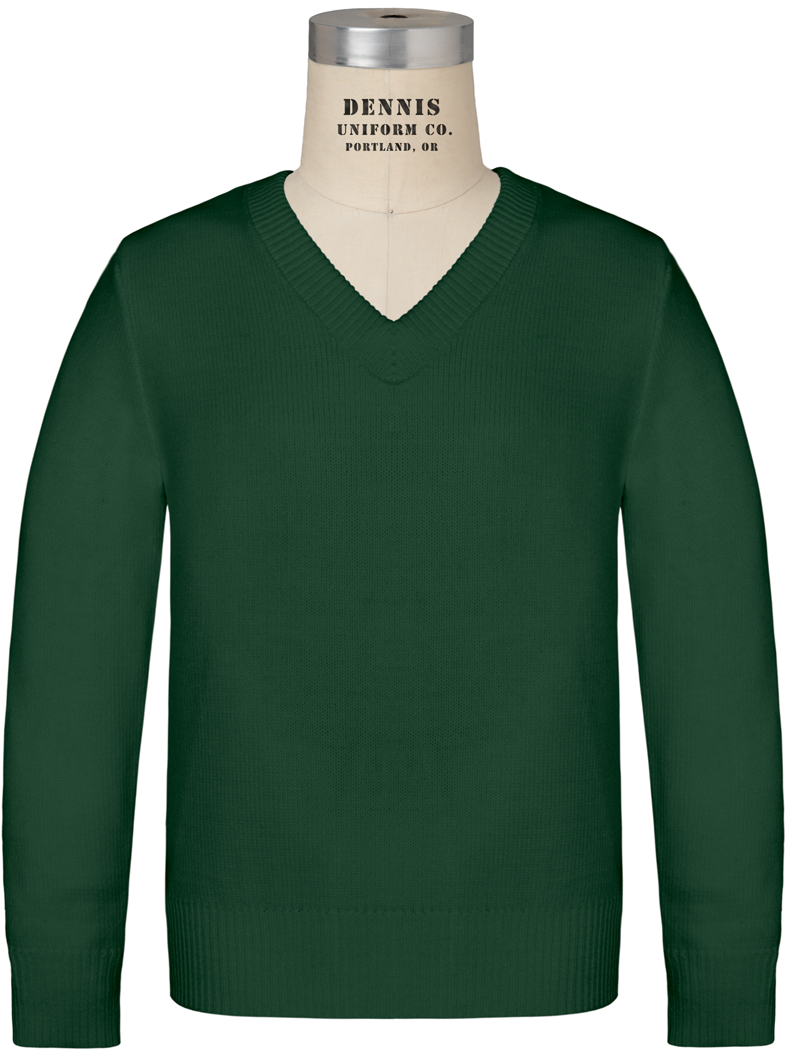 V-Neck Pullover Sweater – DENNIS Uniform Liquidation Sale