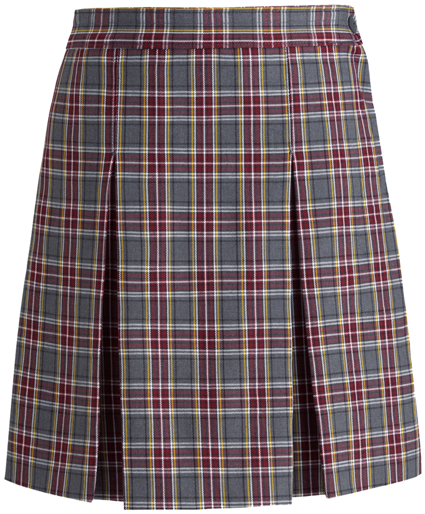Stitched-Down Box Pleat Skirt – DENNIS Uniform Liquidation Sale