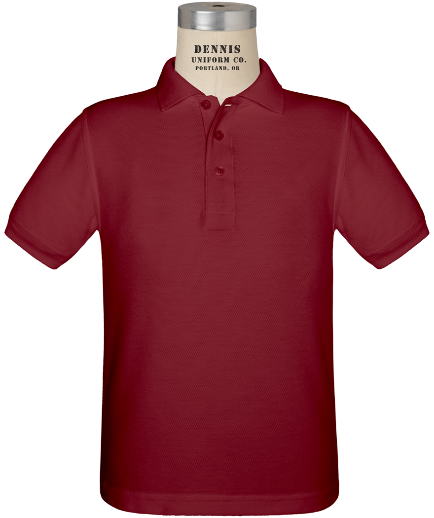 Short Sleeve Piqué Polo – DENNIS Uniform Liquidation Sale