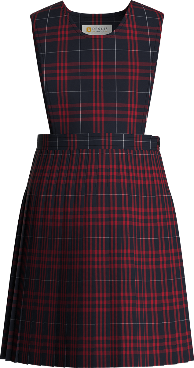 Scoop Neck Knife Pleat Jumper