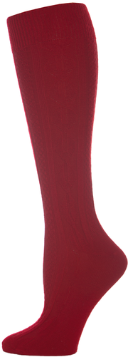 Cable Knit Knee-High Socks - 3 Pack