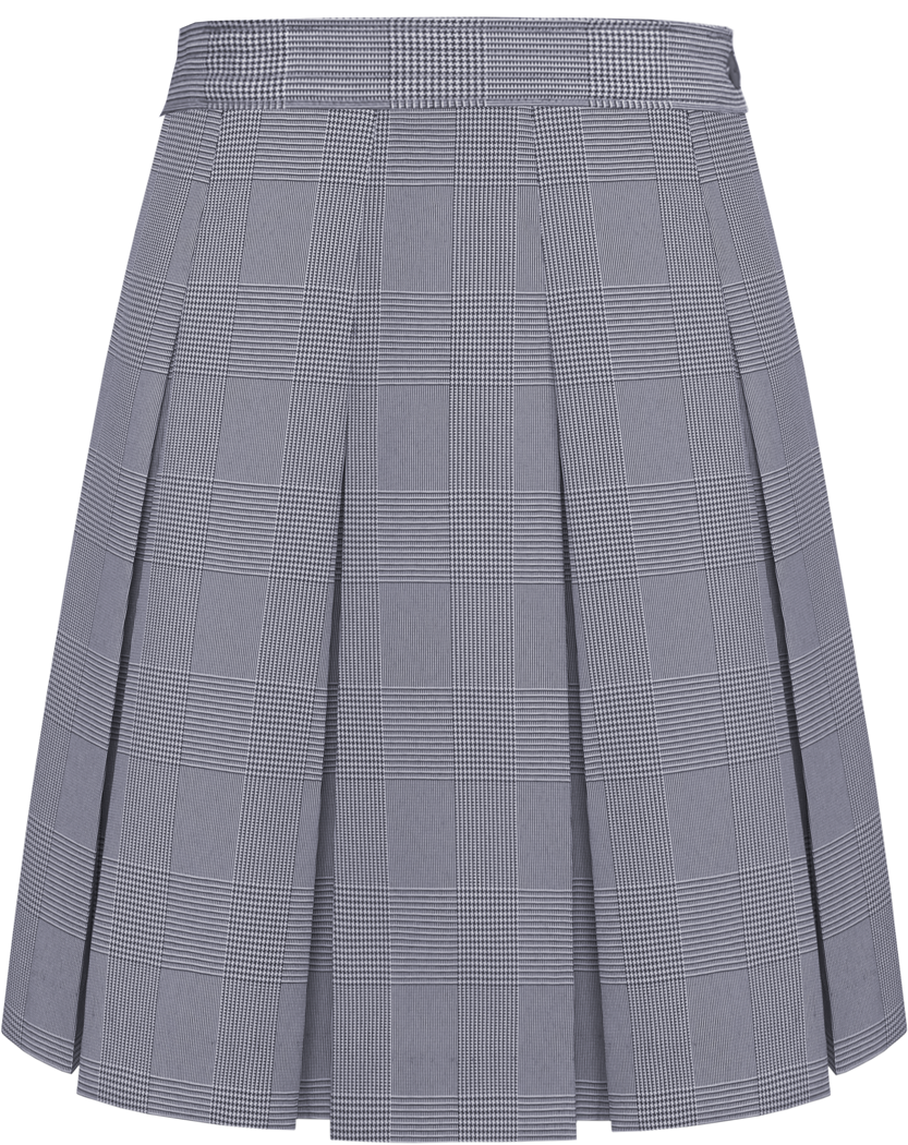Hipstitched Box Pleat Skirt – DENNIS Uniform Liquidation Sale
