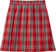 Hipstitched Box Pleat Skirt