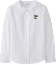 Long Sleeve Peter Pan Collar Blouse