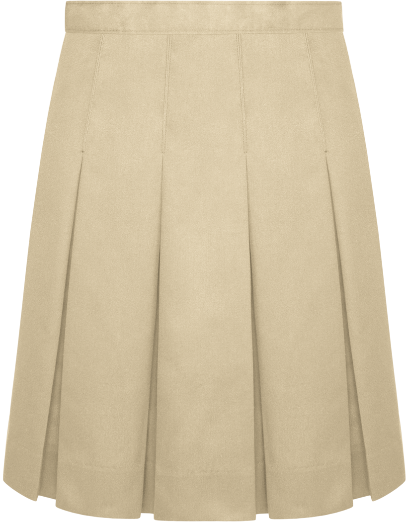 Stitched-Down Pleated Skirt