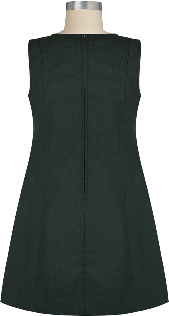 Princess Seam Back Zip Jumper