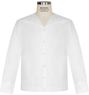Long Sleeve Middy Blouse