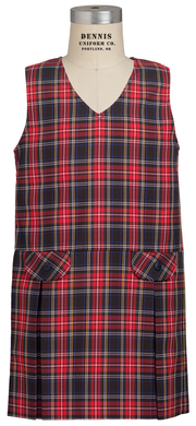 V-Neck Drop Waist Jumper