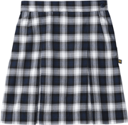 Stitched-Down Kick Pleat Skirt
