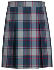 Stitched-Down Kick Pleat Skirt