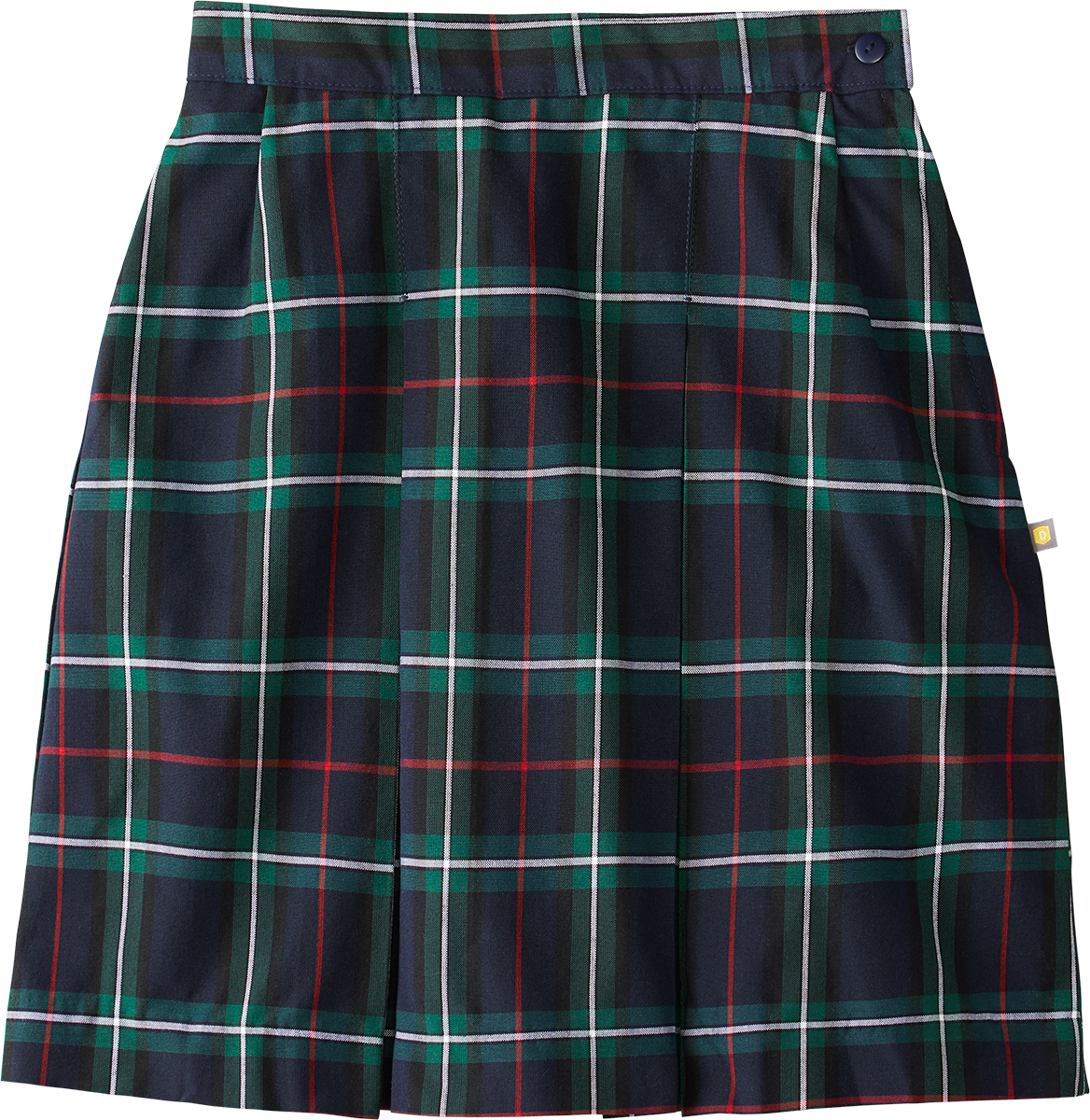 Stitched-Down Kick Pleat Skirt