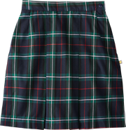 Stitched-Down Kick Pleat Skirt
