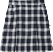 Stitched-Down Kick Pleat Skirt
