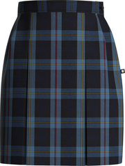 Stitched-Down Kick Pleat Skirt