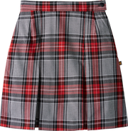 Stitched-Down Kick Pleat Skirt