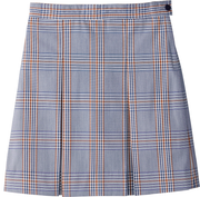 Stitched-Down Kick Pleat Skirt