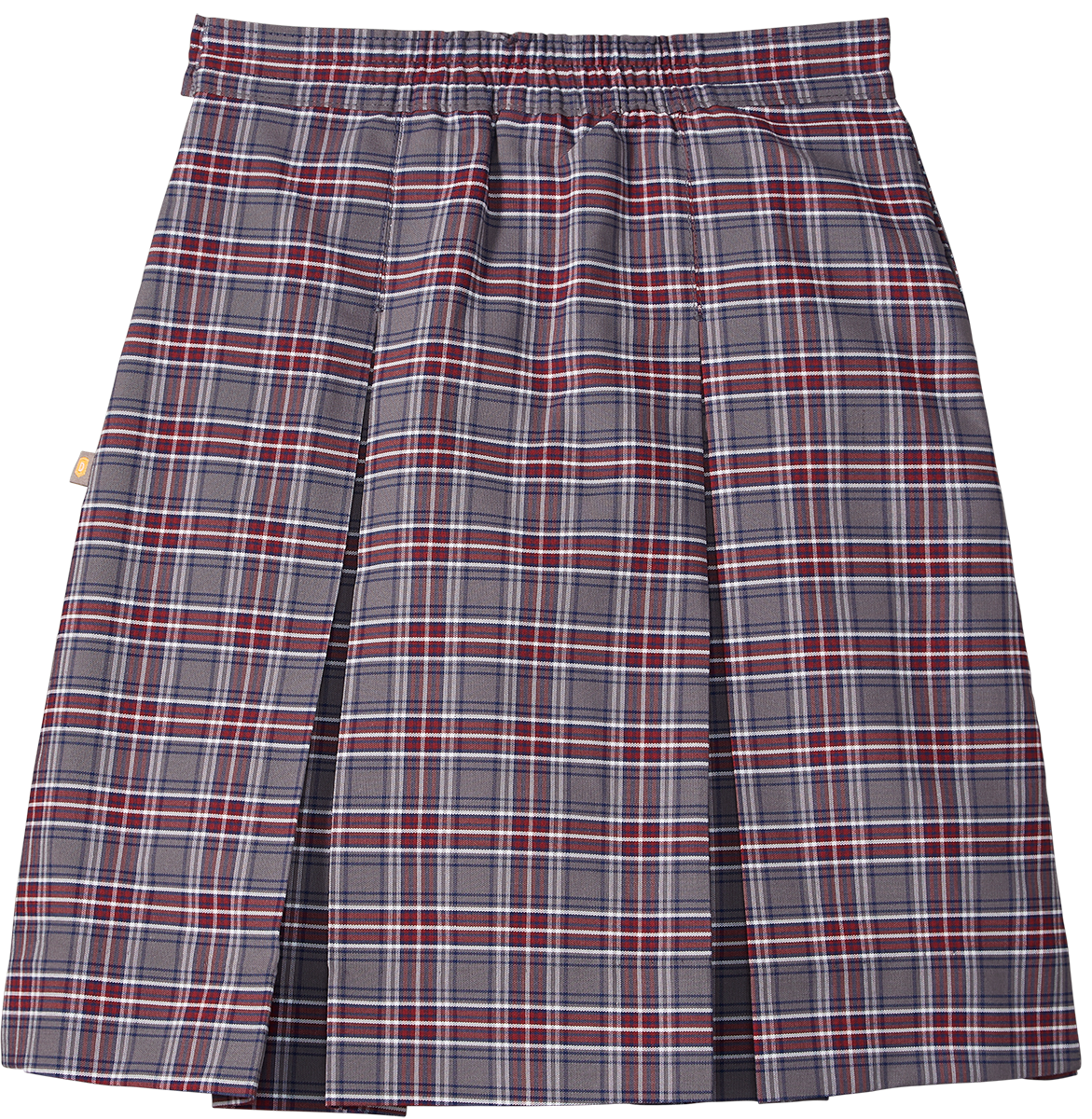 Stitched-Down Kick Pleat Skirt