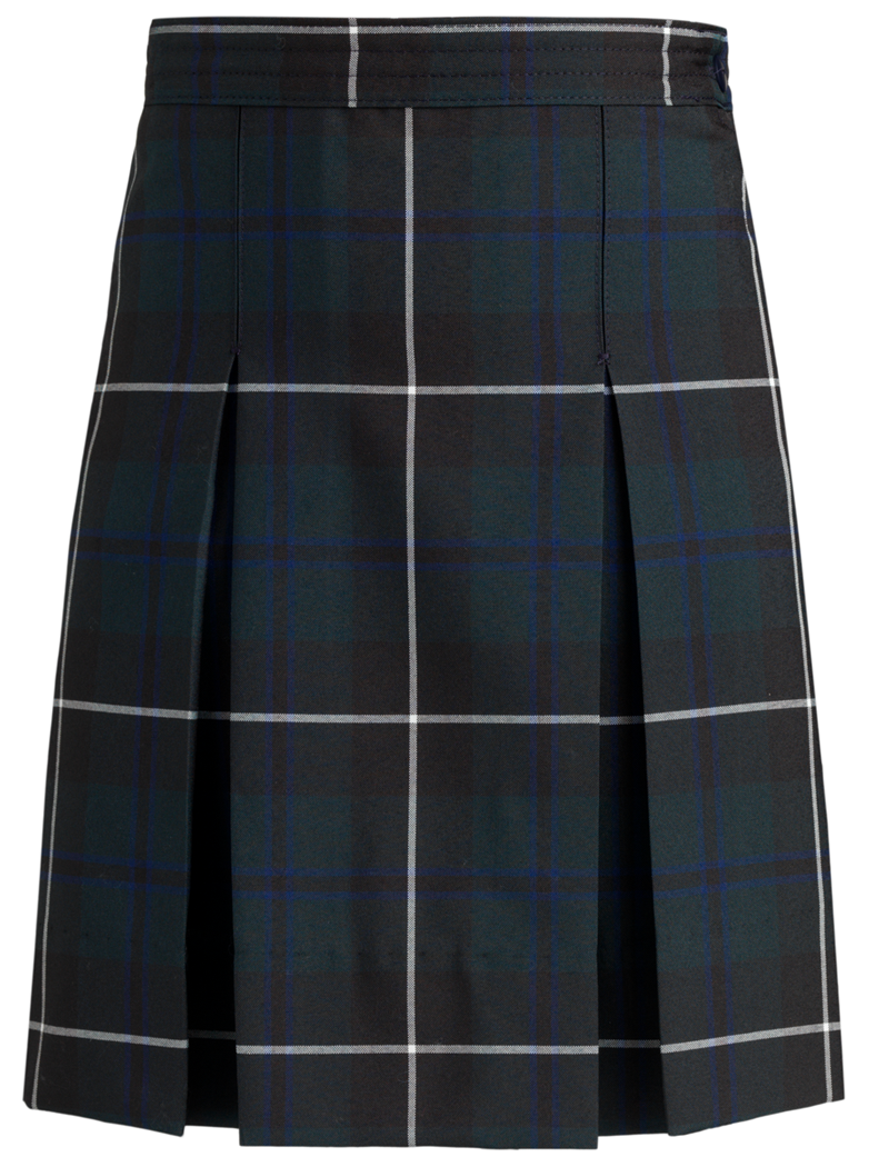 Extra Long Stitched-Down Kick Pleat Skirt