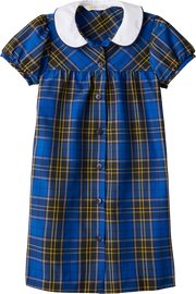 Short Sleeve Peter Pan Collar Dress
