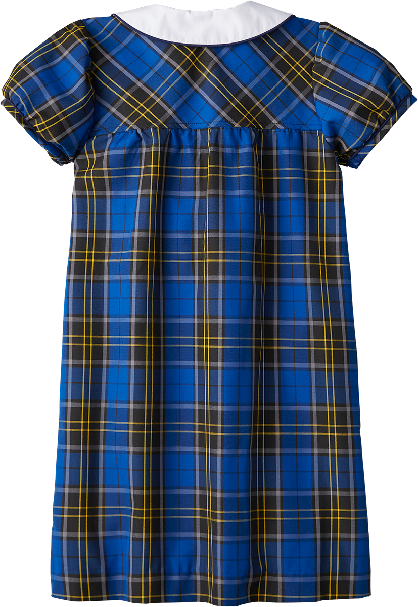 Short Sleeve Peter Pan Collar Dress 460 - Mayfair Plaid / Youth - G3 Girls Size 3 / END Short Sleeve Peter Pan Collar Dress 460 - Mayfair Plaid / Youth - G3 Girls Size 3 / END