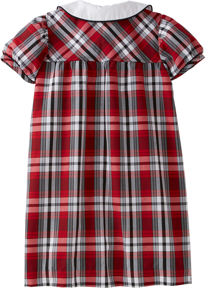 Short Sleeve Peter Pan Collar Dress