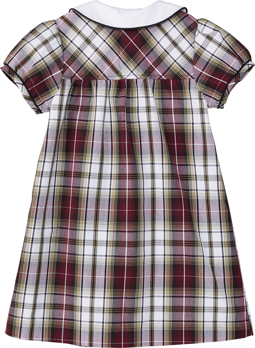 Short Sleeve Peter Pan Collar Dress