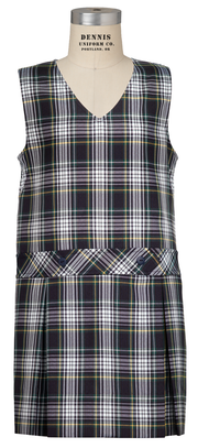 V-Neck Drop Waist Jumper