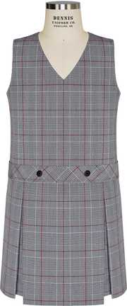 V-Neck Drop Waist Jumper