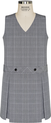 V-Neck Drop Waist Jumper