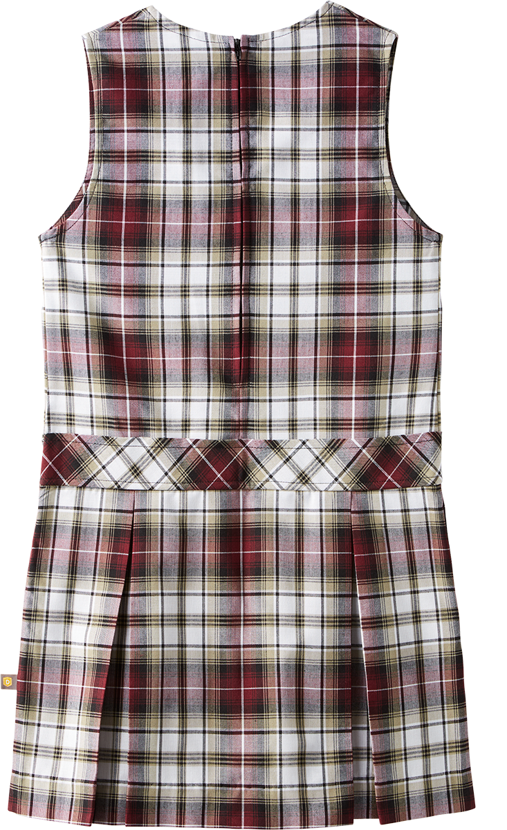 V-Neck Drop Waist Jumper