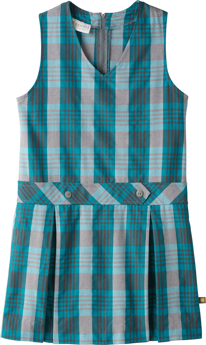 V-Neck Drop Waist Jumper