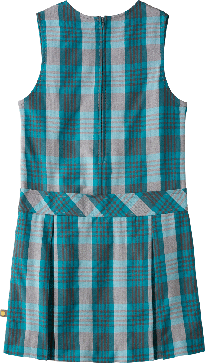 V-Neck Drop Waist Jumper
