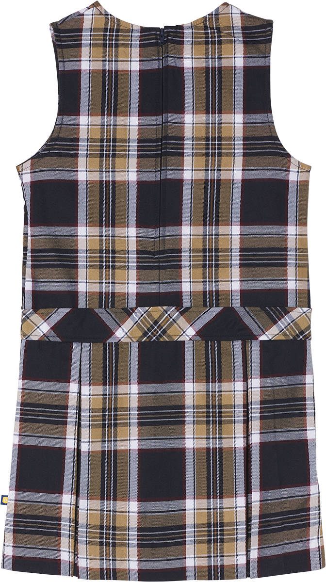 V-Neck Drop Waist Jumper