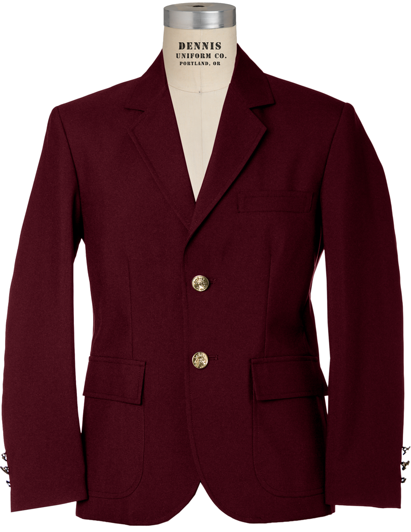 Men's Long Gabardine Blazer